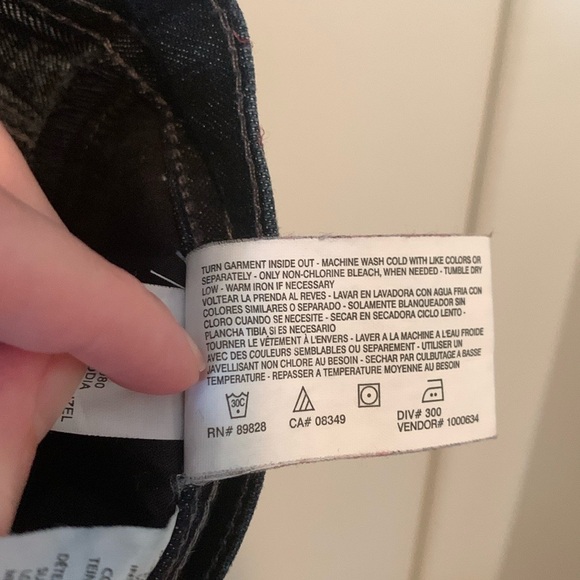 Gloria Vanderbilt Dark Blue Tapered Leg Amanda Jeans Size 18 - Picture 11 of 11